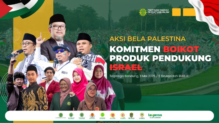 Aksi Bela Palestina, Persatuan Islam Kabupaten Boyolali Mengajak Turun Aksi